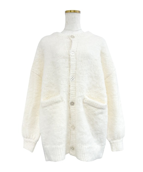 Rose Muse（ロゼミューズ） カーディガン Shaggy knit cardie