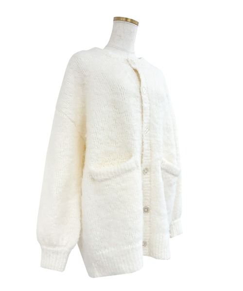 Rose Muse（ロゼミューズ） カーディガン Shaggy knit cardie