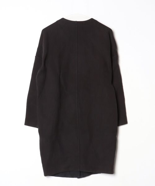 「T BY ALEXANDER WANG」 ノーカラーコート S ブラック レディース_画像2