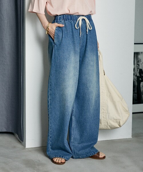 FREAK'S STORE（フリークスストア） デニムパンツ SMALL ターコイズ