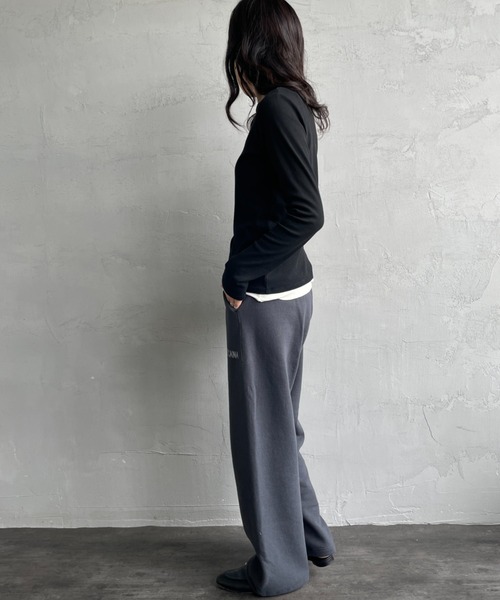 AMERICANA（アメリカーナ） スウェットパンツ ONE SIZE ブラウン