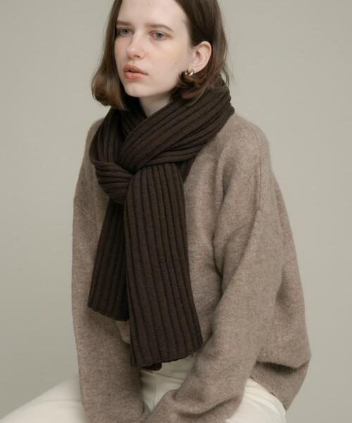 「URBAN RESEARCH Sonny Label」 マフラー ONE ブラウン レディース_画像7