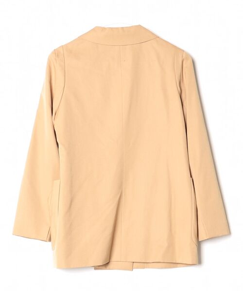 「Maybook」 テーラードジャケット 36 ベージュ レディース_画像2