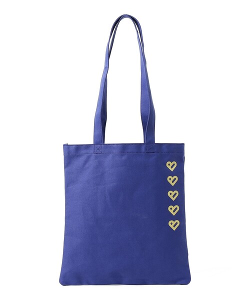 Jones ビームス　トートバッグ　ネイビー BEAMS HEART（ビームス ハート） トートバッグ 「ユニセックス」B