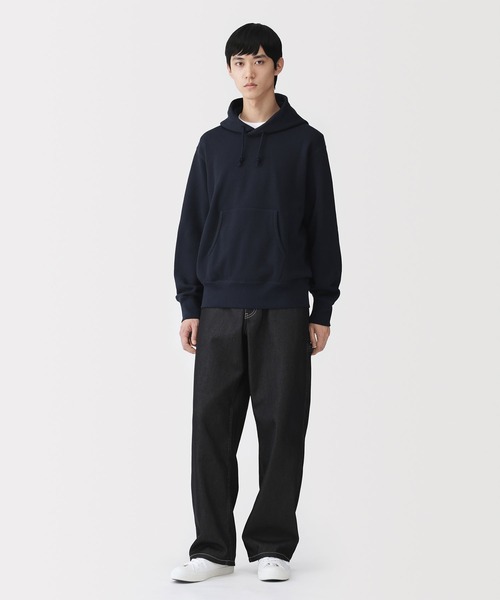 MUJI Labo パーカー 「MUJI Labo」紳士 昔ながらの製法で編み立てた