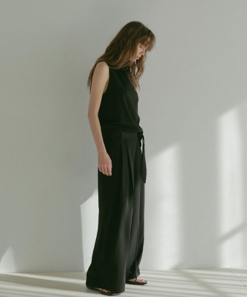 「ETRE TOKYO」 オールインワン M グレー レディース_画像3