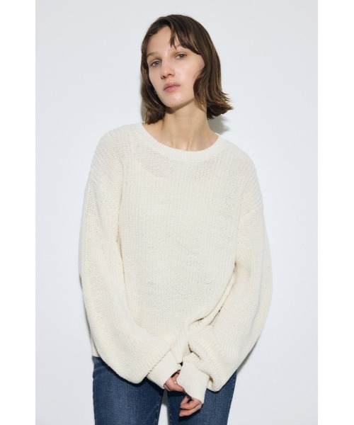 Drawer 畔編みニット AZUL BY MOUSSY（アズールバイマウジー） ニット セーター 畔編み