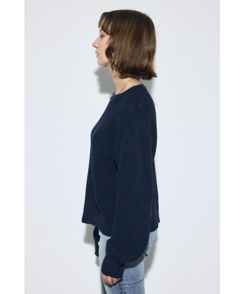 AZUL BY MOUSSY（アズールバイマウジー） ニット セーター 畔編み
