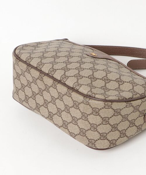 GUCCI（グッチ） GGスプリーム ショルダーバッグ - ブラウン