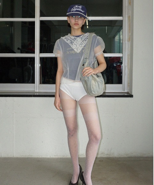 「SCULPTOR」 「Washed Denim Duffle Bag」トートバッグ FREE ライトブルー レディース_画像4