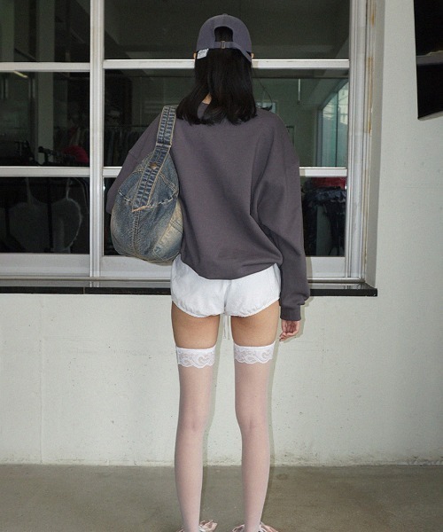 「SCULPTOR」 「Washed Denim Duffle Bag」トートバッグ FREE ライトブルー レディース_画像8