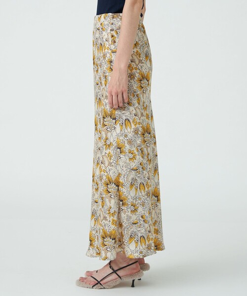 「SOULEIADO」 ロングスカート 36 レッド系その他 レディース_画像6