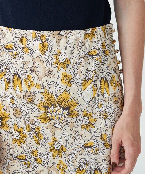 「SOULEIADO」 ロングスカート 36 レッド系その他 レディース_画像8