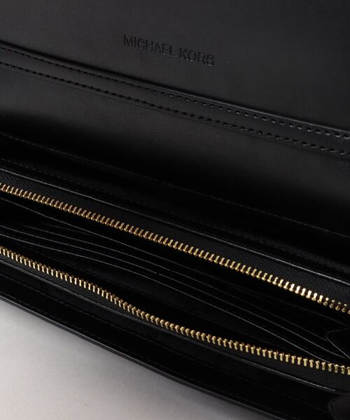 「MICHAEL KORS」 財布 FREE ブラック レディースの画像