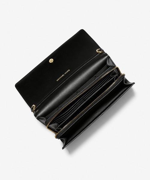 「MICHAEL KORS」 財布 FREE ブラック レディースの画像