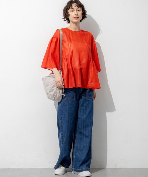 ジーンズ デニム デニムパンツ 23区DENIM サマー ベイカーパンツ