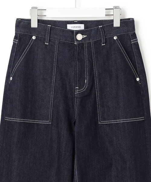ジーンズ デニム デニムパンツ 23区DENIM サマー ベイカーパンツ
