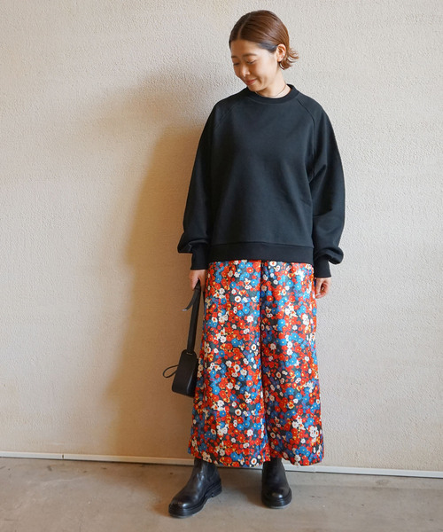 「JOURNAL STANDARD LUXE」 スウェットカットソー FREE ブラック レディースの画像