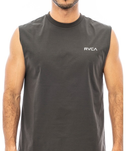 「RVCA」 ノースリーブトップス X-LARGE ホワイト メンズ_画像3
