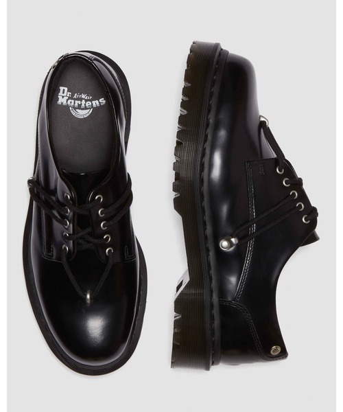 「Dr. Martens」 レザーシューズ UK8 ブラック メンズの画像