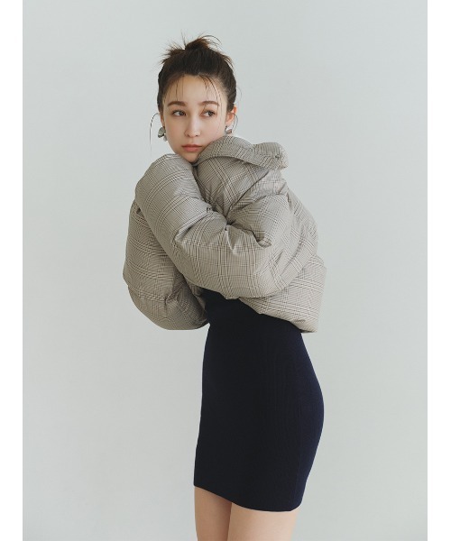 「LILY BROWN」 ニットワンピース FREE ネイビー レディースの画像