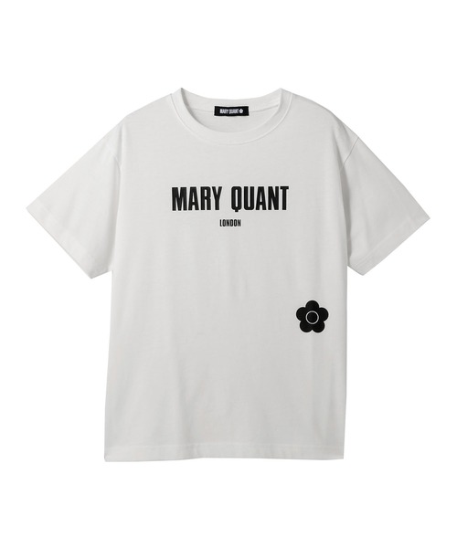 「MARY QUANT」 半袖Tシャツ M ホワイト レディース_画像2