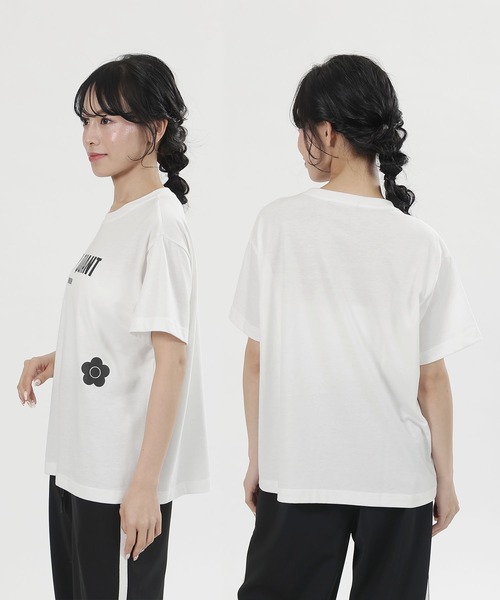 「MARY QUANT」 半袖Tシャツ M ホワイト レディース_画像3