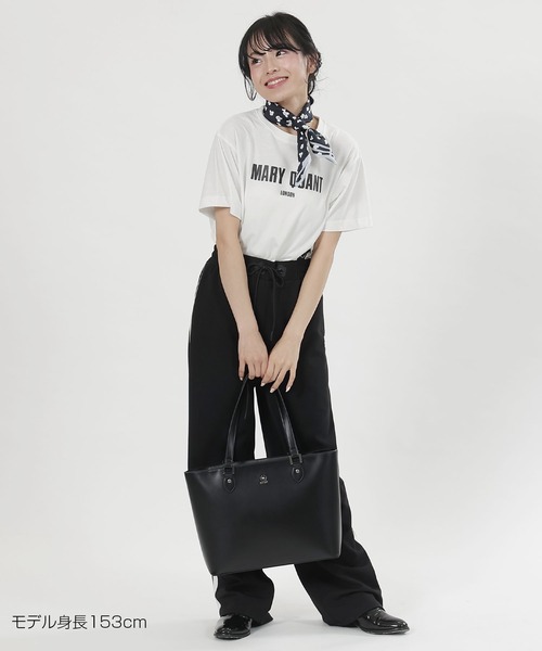 「MARY QUANT」 半袖Tシャツ M ホワイト レディース_画像5