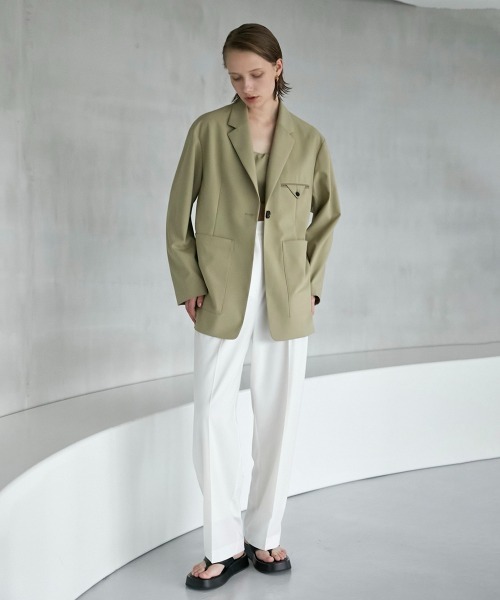 「LA PEAU DE GEM」 スラックス 1 ブラック レディース_画像5