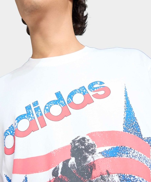 adidas（アディダス） tシャツ アーカイブ サッカー グラフィック半袖T