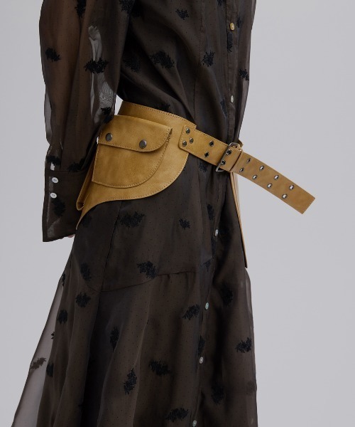 Ameri（アメリ） ベルト SYNTHETIC LEATHER UTILITY BELT レディース