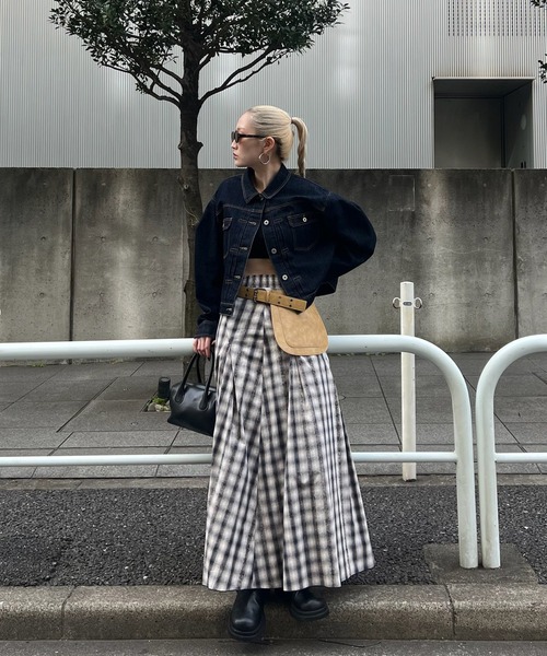 Ameri（アメリ） ベルト SYNTHETIC LEATHER UTILITY BELT レディース