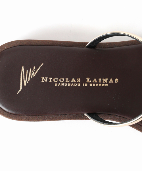 サンダル 「追加2」NICOLAS LAINAS フラットサンダル レディースの画像
