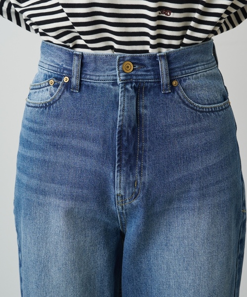 「PUAL CE CIN」 デニムパンツ MEDIUM ブルー レディースの画像