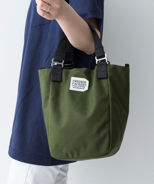 「FREDRIK PACKERS」 2WAYバッグ FREE ベージュ レディース_画像7