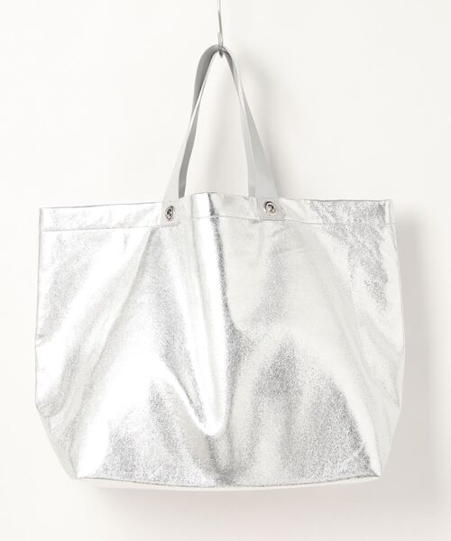 「DouDou」 トートバッグ FREE シルバー レディース_画像2