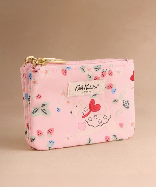 小物 rose Cath Kidston（キャス・キッドソン） ポーチ ダブル ジップドパース