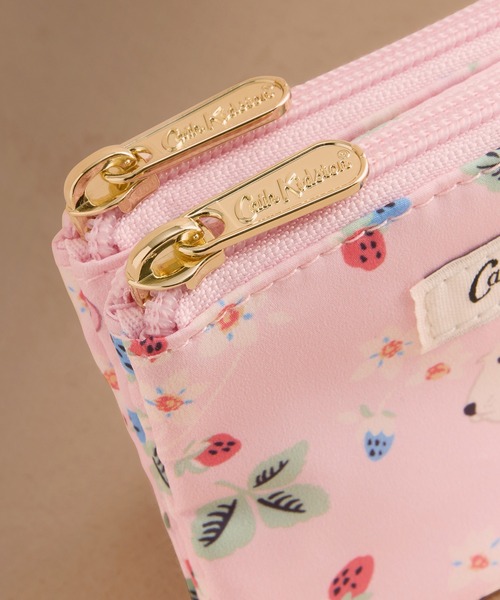 小物 rose Cath Kidston（キャス・キッドソン） ポーチ ダブル ジップドパース