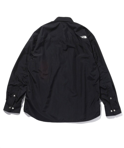 「FREAK'S STORE」 「THE NORTH FACE」長袖シャツ MEDIUM ブルー メンズ_画像2