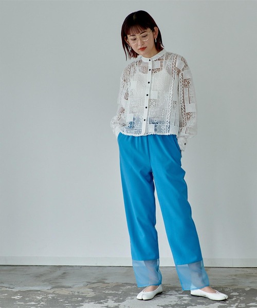 「miette」 長袖シャツ FREE オフホワイト レディース_画像5