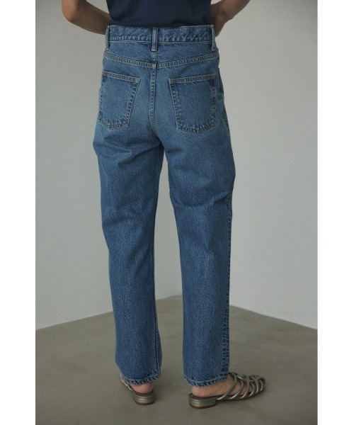 「BLACK BY MOUSSY」 デニムパンツ 24inch ライトブルー レディース_画像4