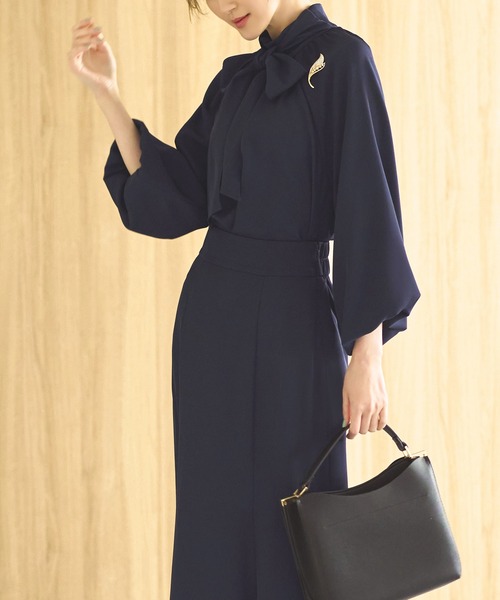 RUIRUE BOUTIQUE（ルイルエブティック） セットアップ M ネイビー