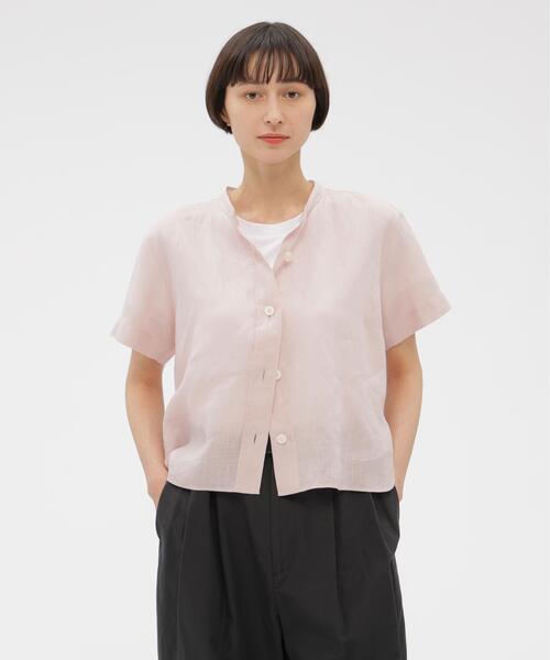 MARGARET HOWELL（マーガレットハウエル） ブラウス シャツ LINEN