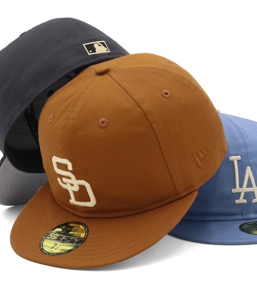 NEW ERA（ニューエラ） キャップ 7 5/8 ブラウン メンズ : ZOZOTOWN
