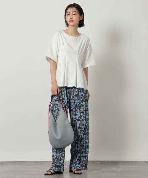 tシャツ 半袖 ウエストタック半袖T / 669295 レディース | LAKOLE | 05