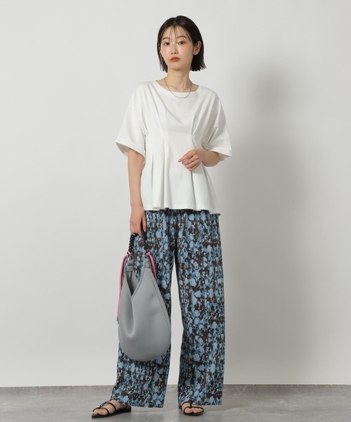 tシャツ 半袖 ウエストタック半袖T / 669295 レディース | LAKOLE | 06