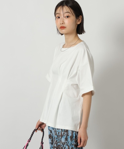 tシャツ 半袖 ウエストタック半袖T / 669295 レディース | LAKOLE | 09