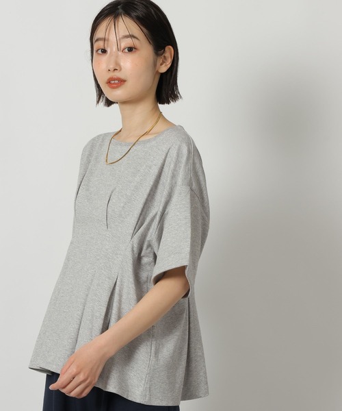 tシャツ 半袖 ウエストタック半袖T / 669295 レディース | LAKOLE | 14