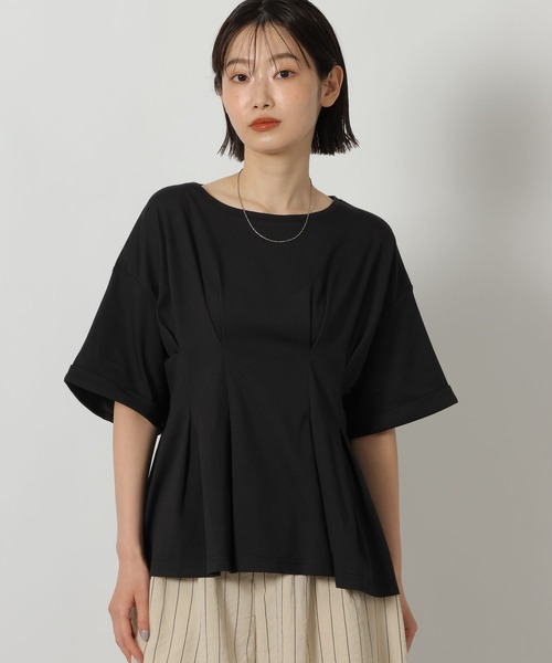 tシャツ 半袖 ウエストタック半袖T / 669295 レディース | LAKOLE | 17