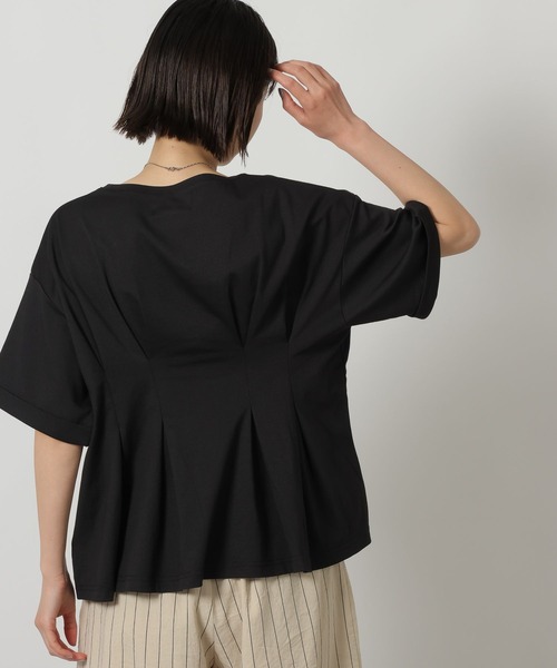 tシャツ 半袖 ウエストタック半袖T / 669295 レディース | LAKOLE | 19